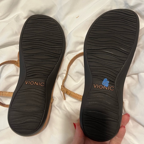 Beige Vionic Sandals - Picture 2 of 3